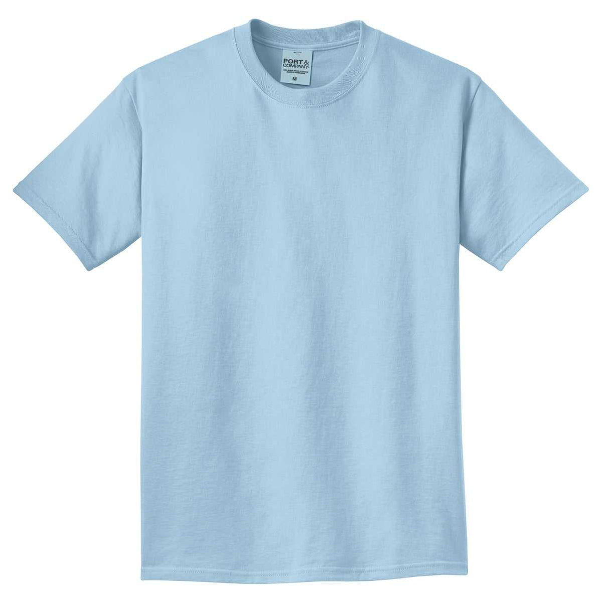 Port &amp; Company PC099 Beach Wash Garment-Dyed Tee - Glacier - HIT a Double - 5