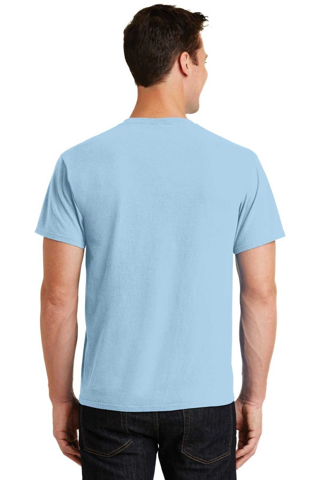 Port &amp; Company PC099 Beach Wash Garment-Dyed Tee - Glacier - HIT a Double - 2