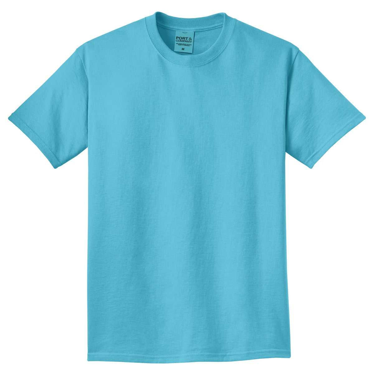 Port &amp; Company PC099 Beach Wash Garment-Dyed Tee - Tidal Wave - HIT a Double - 5