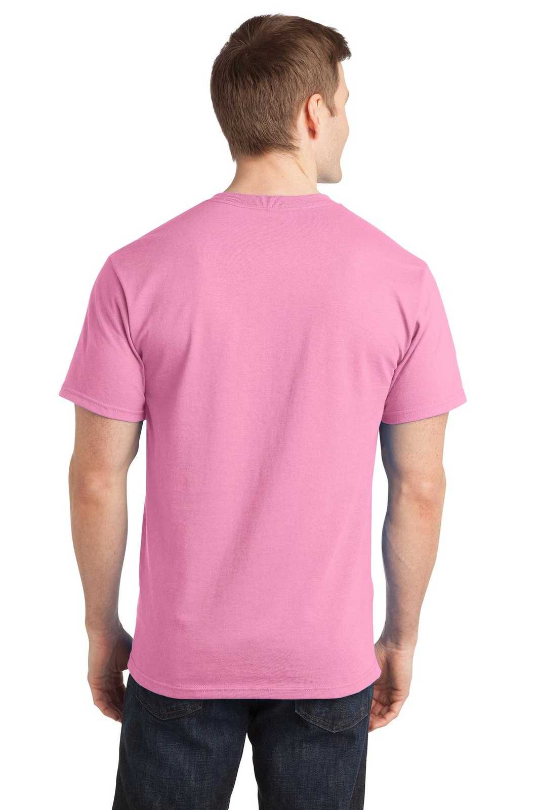 Port &amp; Company PC150 Ring Spun Cotton Tee - Candy Pink - HIT a Double - 2