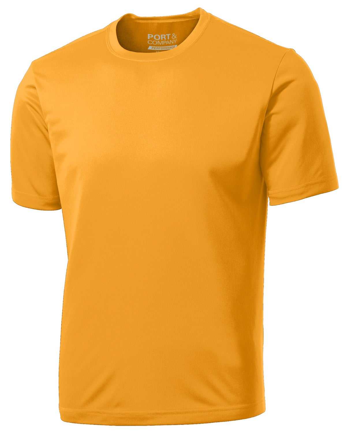 Port &amp; Company PC380 Performance Tee - Gold - HIT a Double - 5