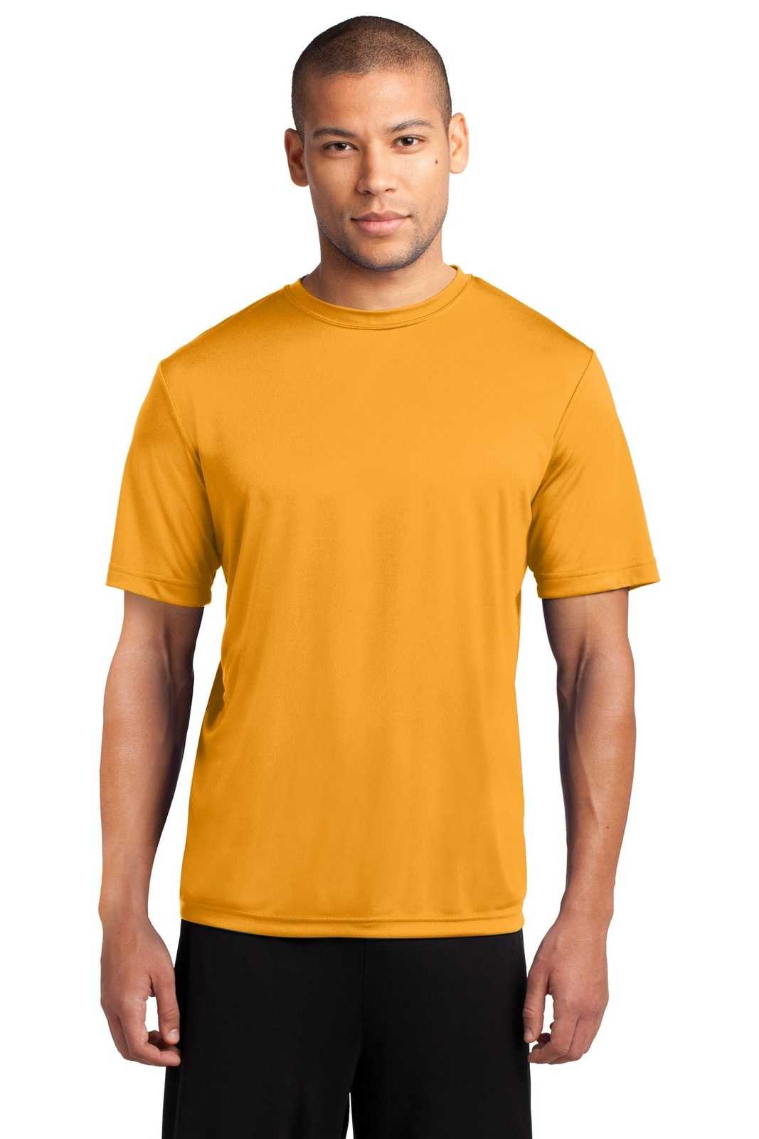Port &amp; Company PC380 Performance Tee - Gold - HIT a Double - 1