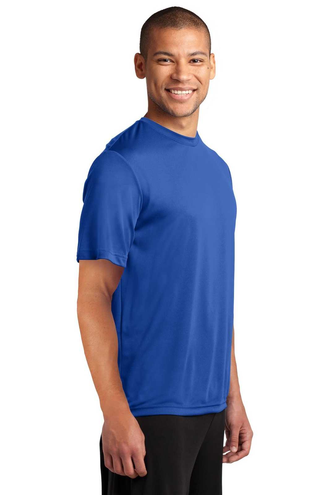 Port &amp; Company PC380 Performance Tee - Royal - HIT a Double - 4