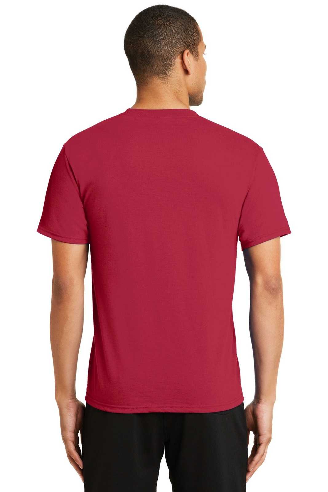 Port & Company PC381 Performance Blend Tee - Red - HIT a Double - 1