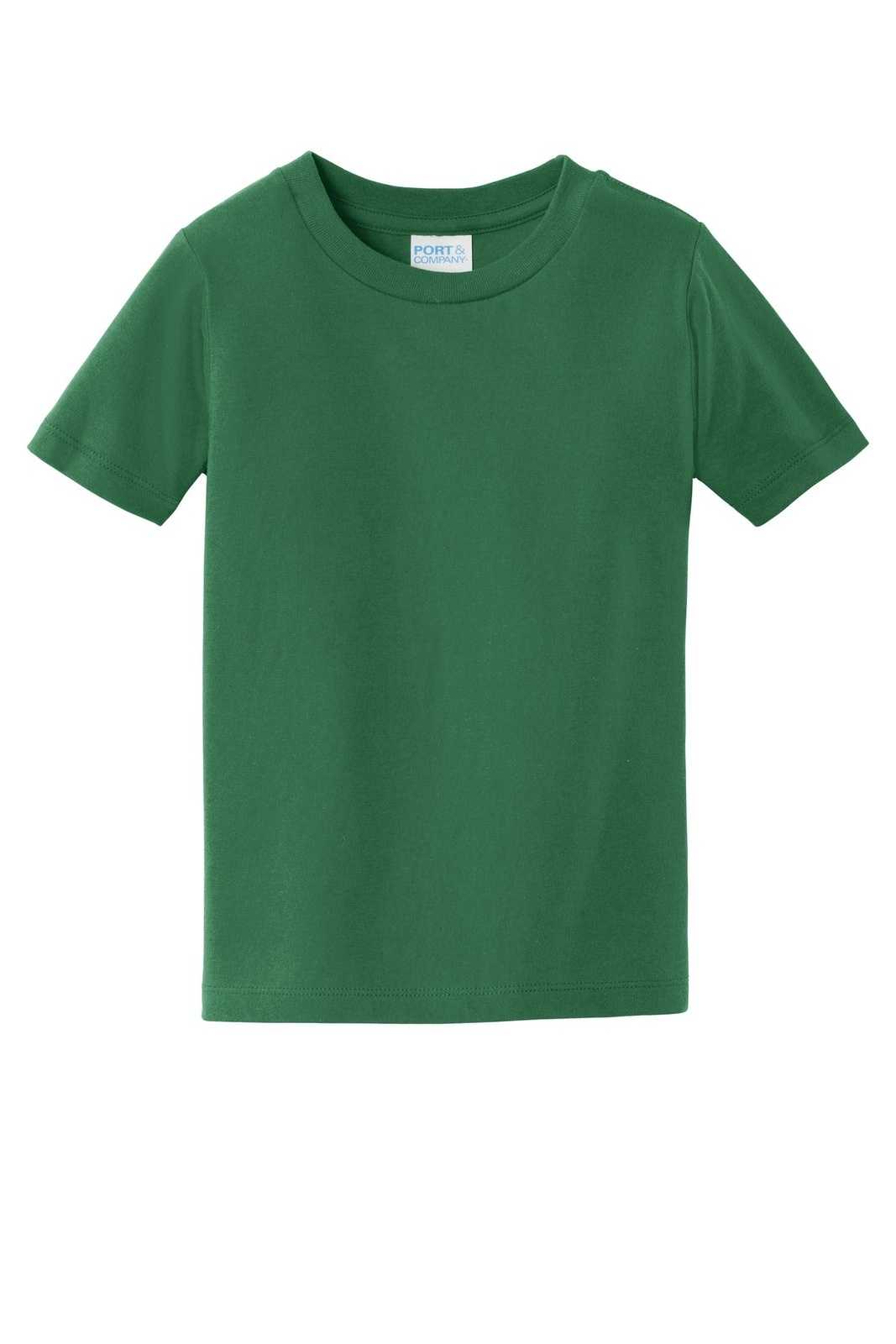 Port &amp; Company PC450TD Toddler Fan Favorite Tee - Athletic Kelly - HIT a Double - 2
