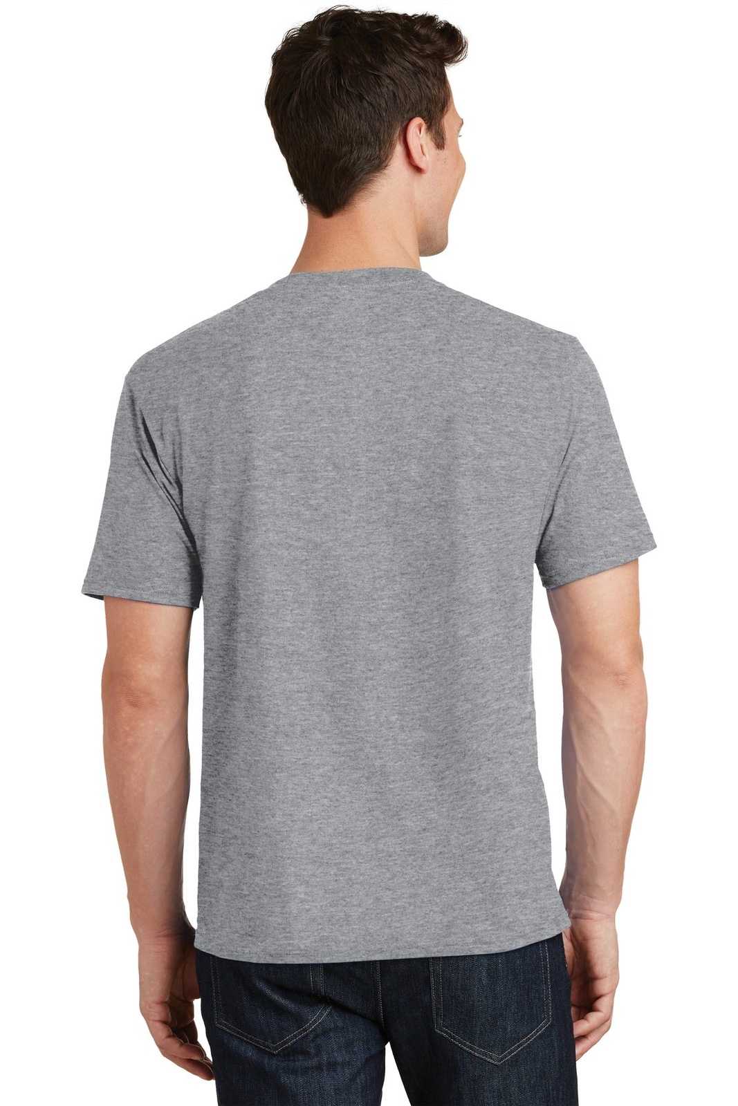 Port &amp; Company PC450 Fan Favorite Tee - Athletic Heather - HIT a Double - 2