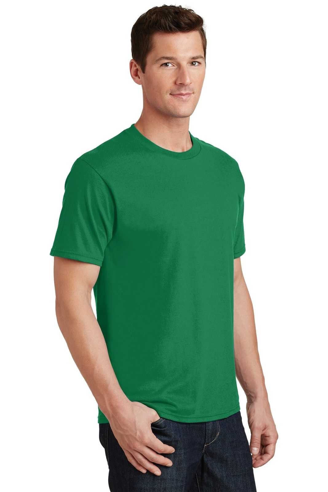 Port &amp; Company PC450 Fan Favorite Tee - Athletic Kelly - HIT a Double - 4