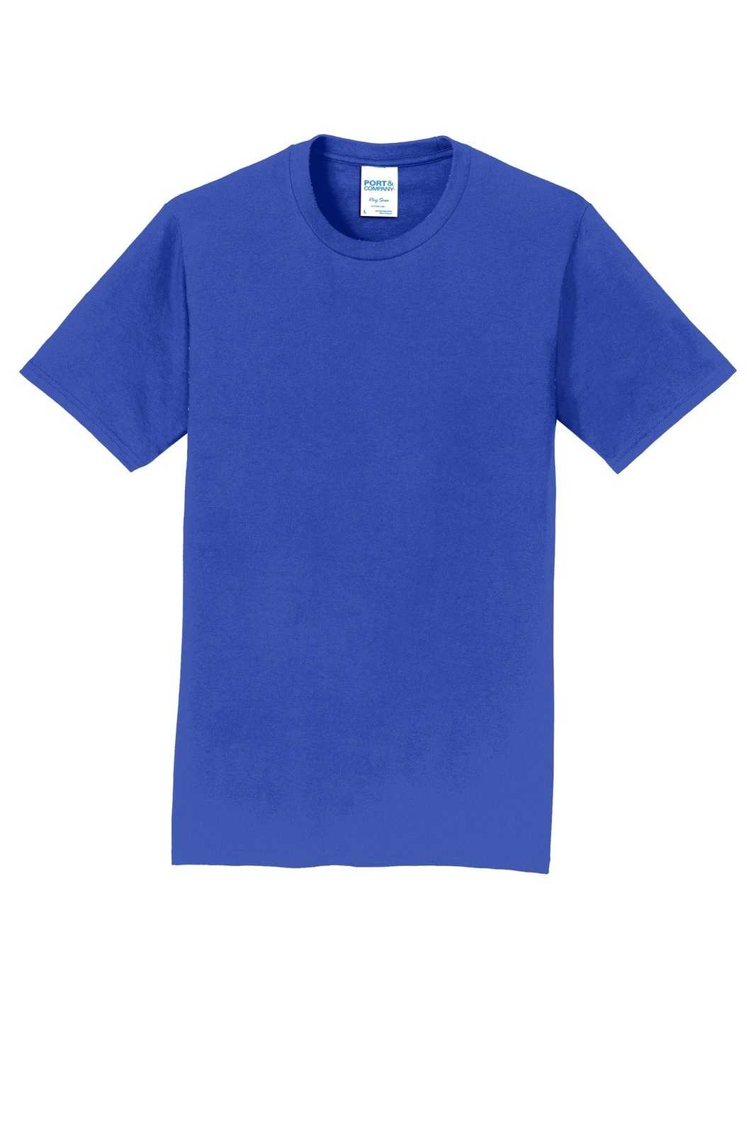 Port &amp; Company PC450 Fan Favorite Tee - Athletic Royal - HIT a Double - 5