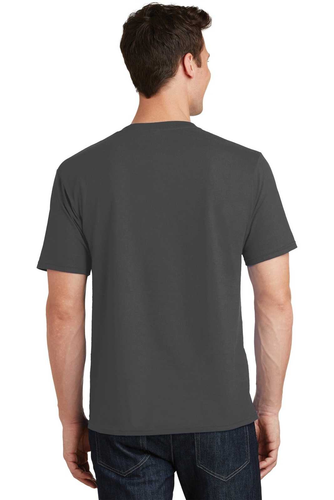 Port &amp; Company PC450 Fan Favorite Tee - Charcoal - HIT a Double - 2