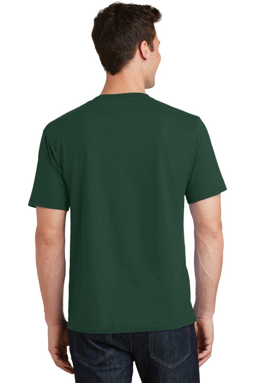 Port &amp; Company PC450 Fan Favorite Tee - Forest Green - HIT a Double - 2