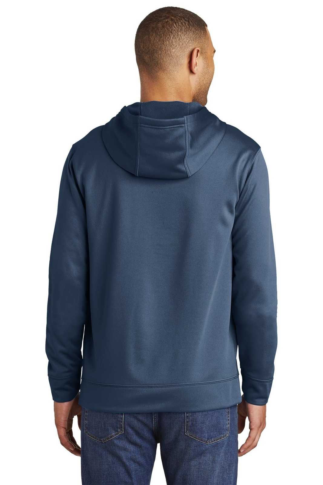 Port & Company PC590H Performance Fleece Pullover Hooded Sweatshirt - Deep Navy - HIT a Double - 1