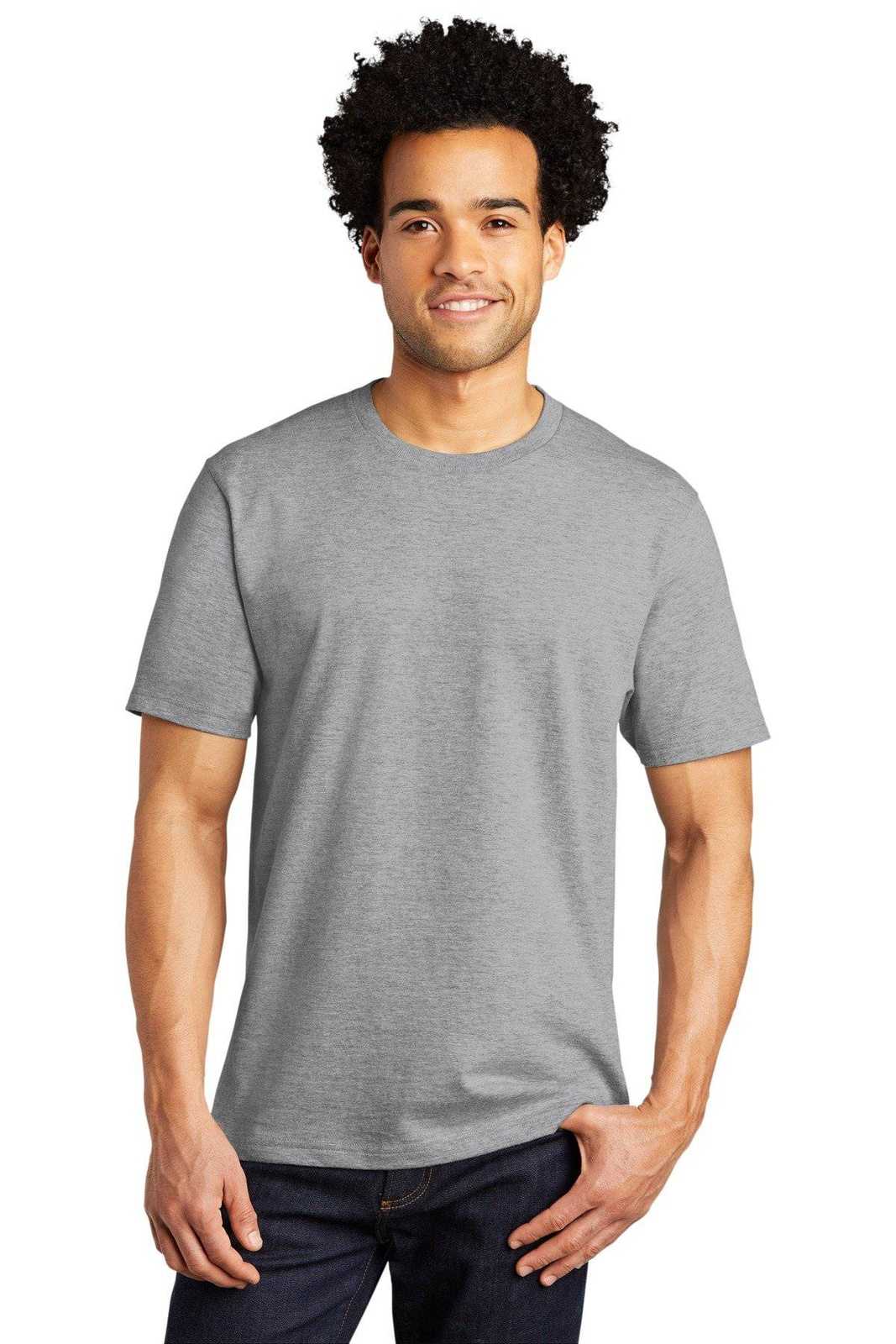 Port &amp; Company PC600 Bouncer Tee - Athletic Heather - HIT a Double - 1
