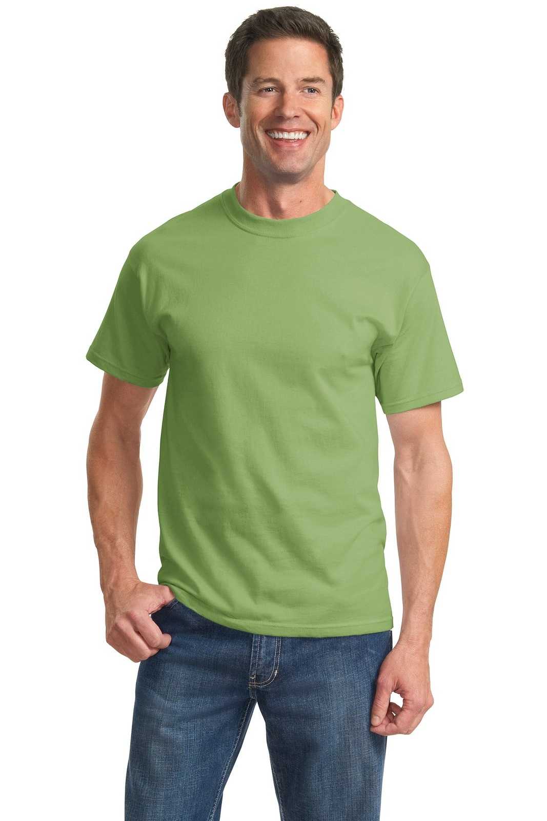 Port &amp; Company PC61T Tall Essential Tee - Dill Green - HIT a Double - 1