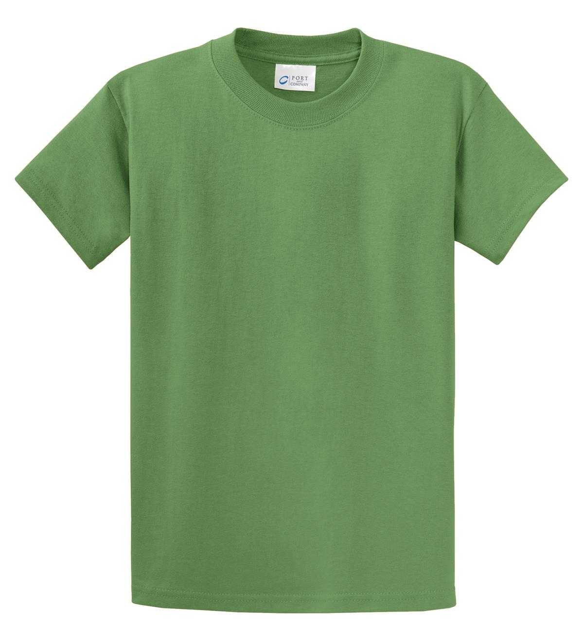 Port &amp; Company PC61T Tall Essential Tee - Dill Green - HIT a Double - 2