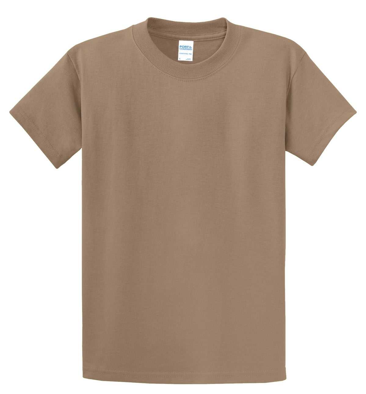 Port &amp; Company PC61T Tall Essential Tee - Sand - HIT a Double - 2
