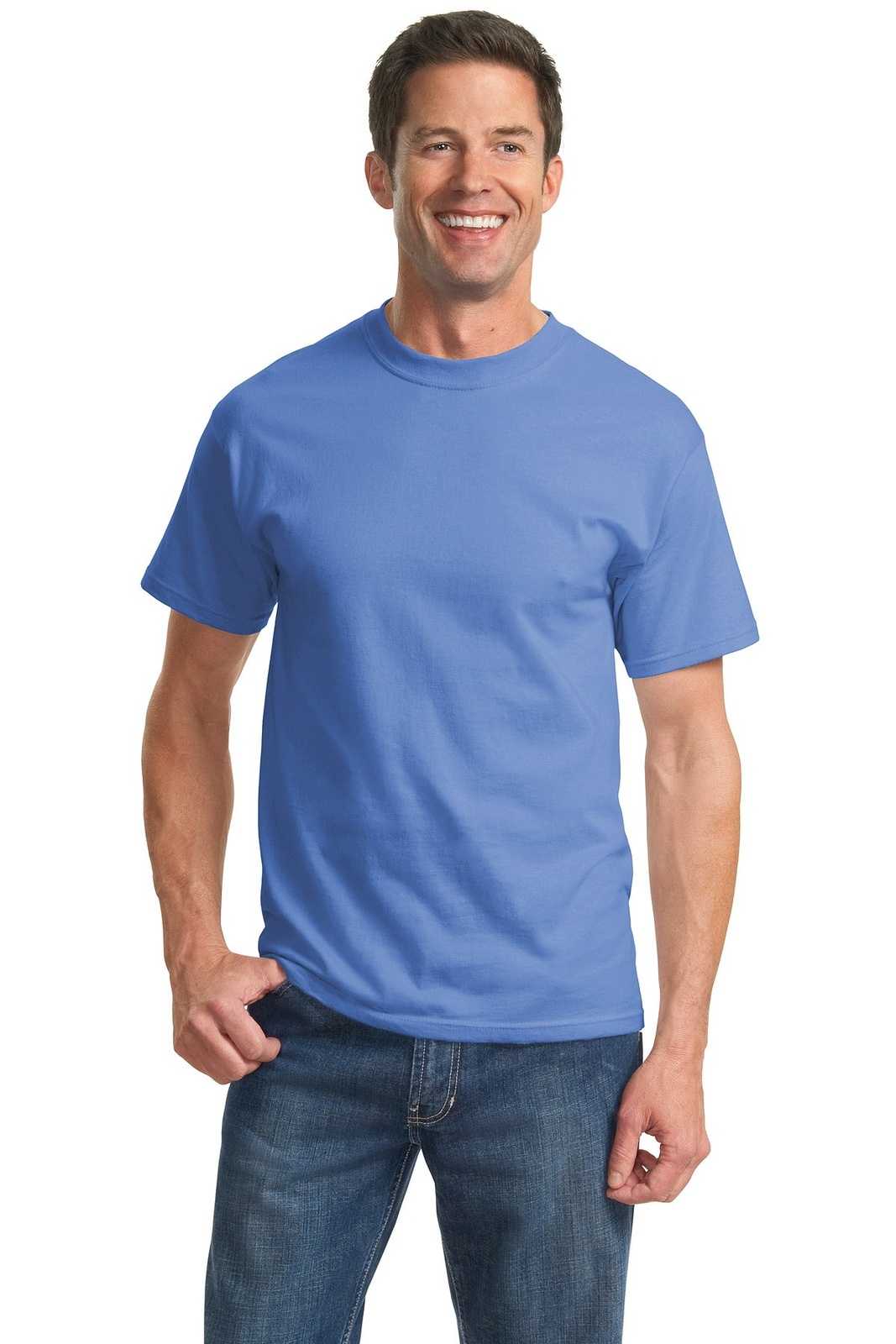 Port &amp; Company PC61T Tall Essential Tee - Ultramarine Blue - HIT a Double - 1
