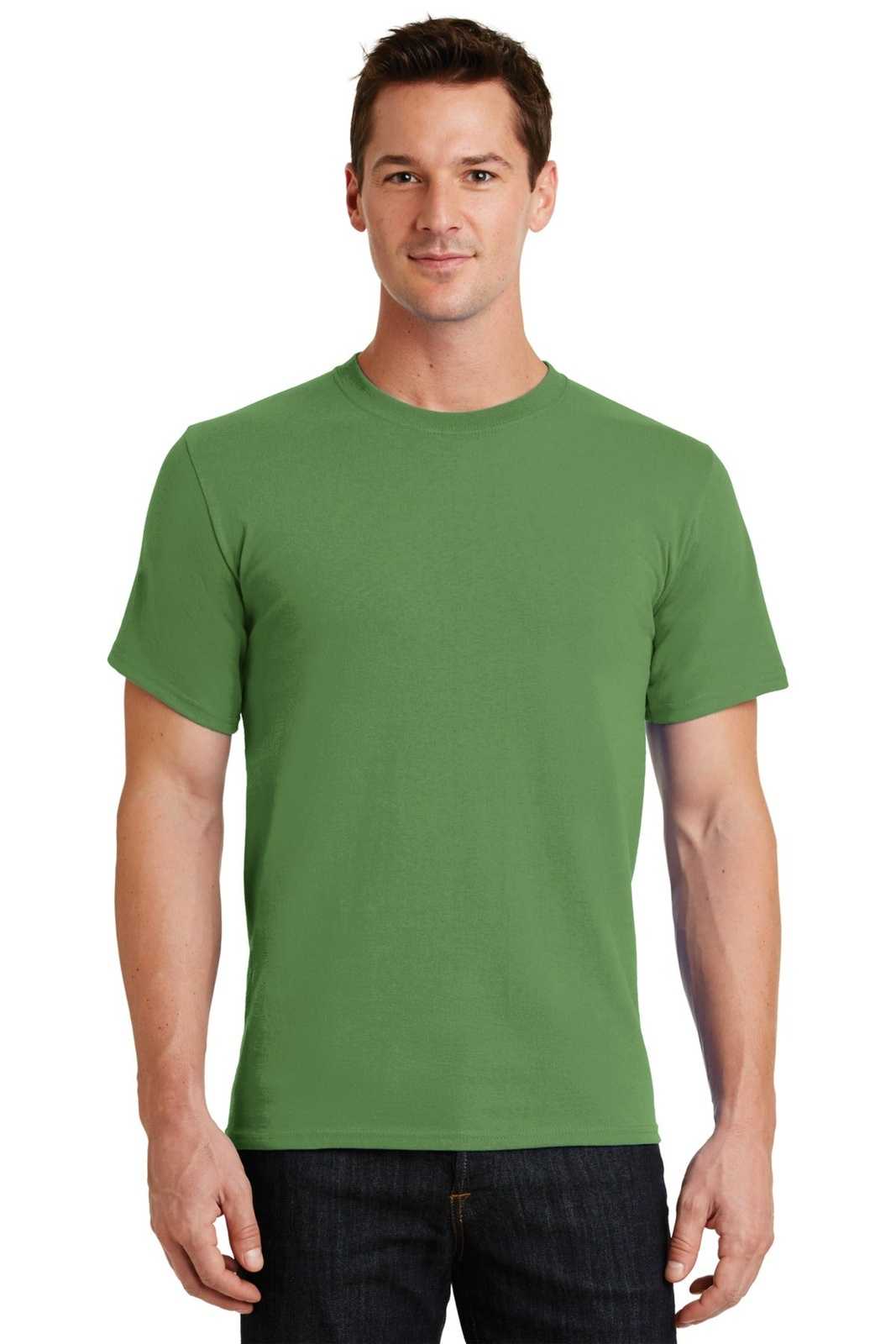 Port &amp; Company PC61 Essential Tee - Dill Green - HIT a Double - 1