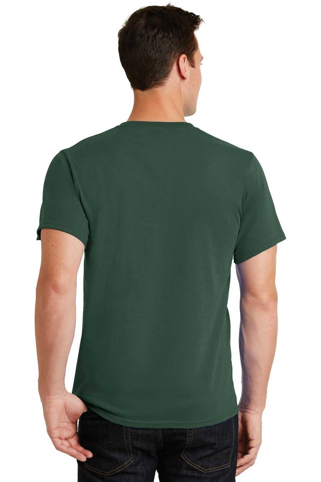 Port &amp; Company PC61 Essential Tee - Forest Green - HIT a Double - 2