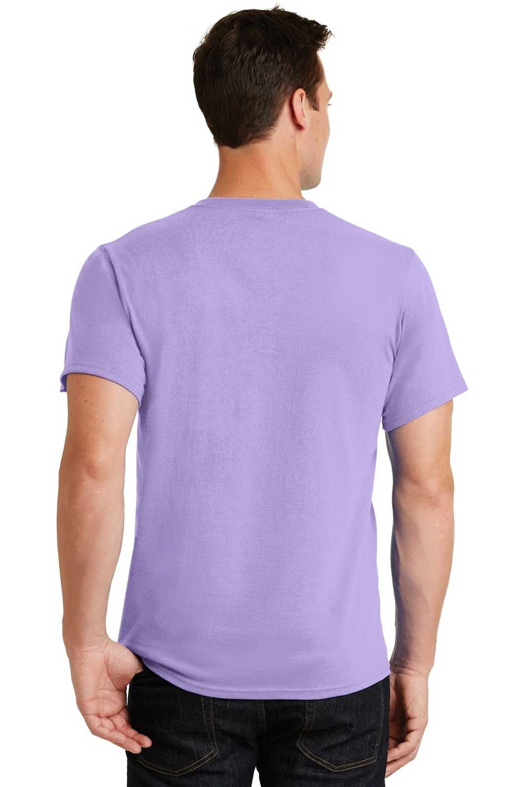 Port &amp; Company PC61 Essential Tee - Lavender - HIT a Double - 2