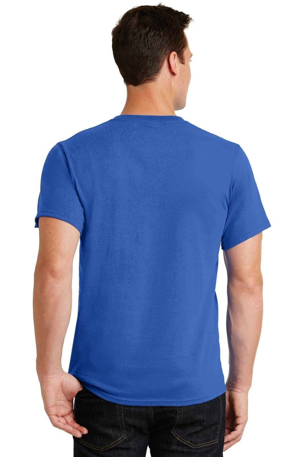 Port & Company PC61 Essential Tee - Royal - HIT a Double - 1