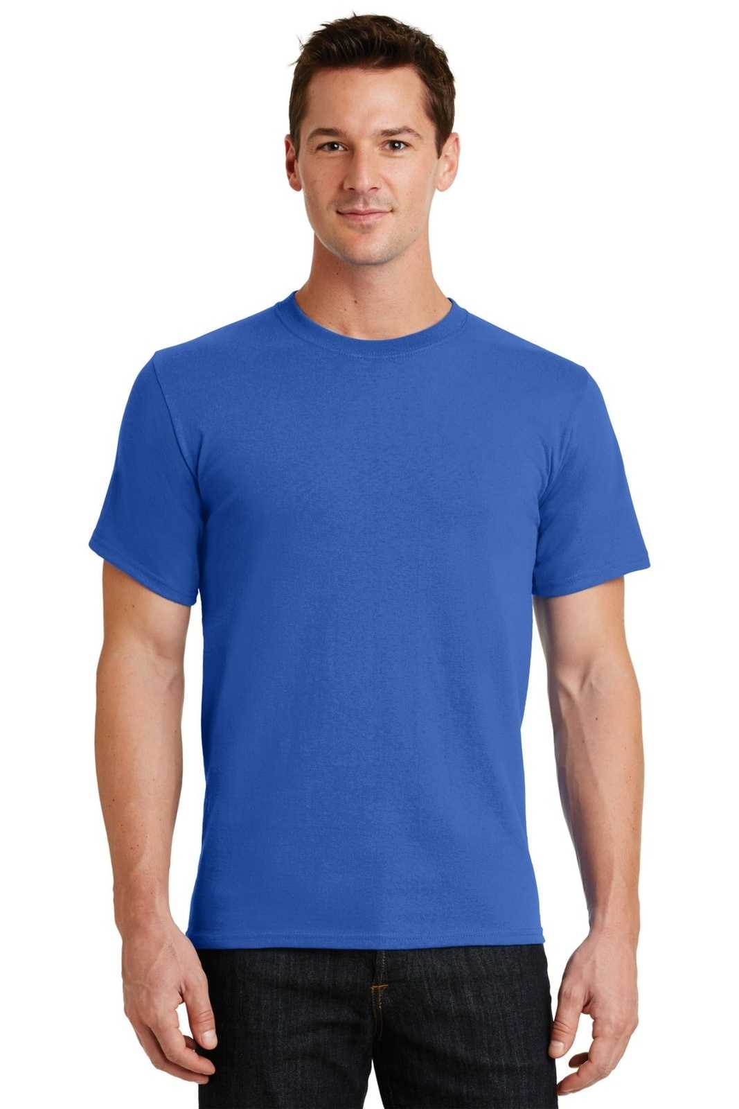 Port & Company PC61 Essential Tee - Royal - HIT a Double - 1