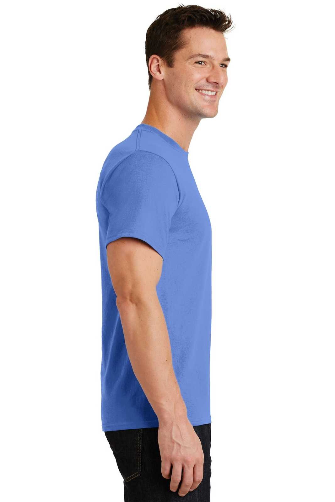 Port &amp; Company PC61 Essential Tee - Ultramarine Blue - HIT a Double - 3