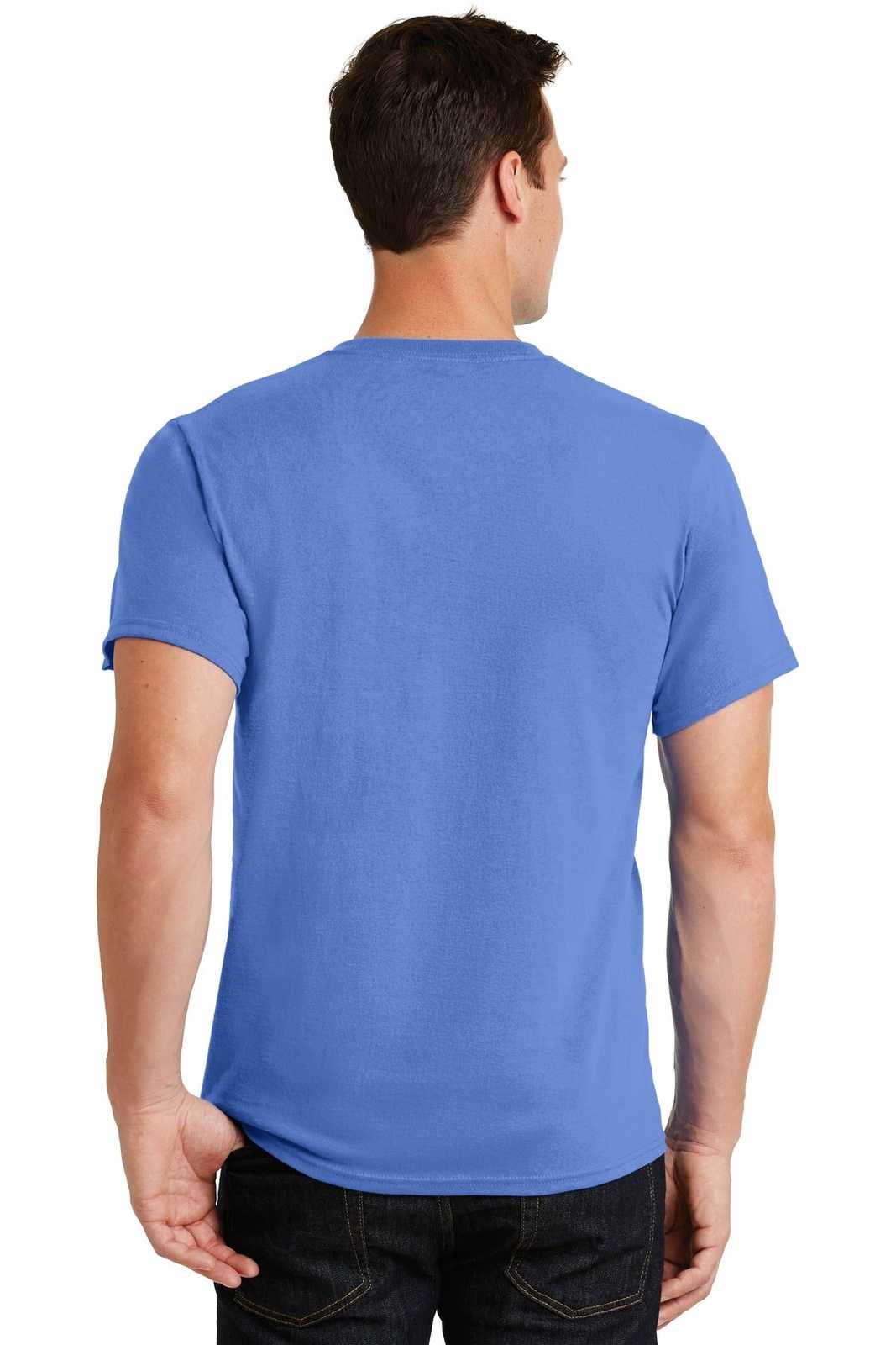 Port &amp; Company PC61 Essential Tee - Ultramarine Blue - HIT a Double - 2
