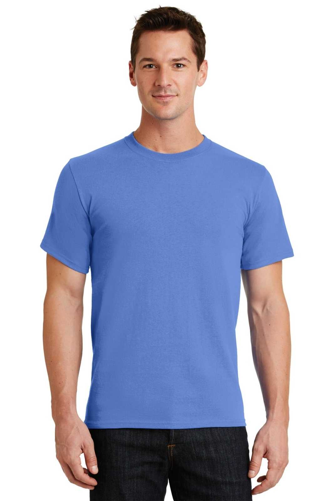 Port &amp; Company PC61 Essential Tee - Ultramarine Blue - HIT a Double - 1