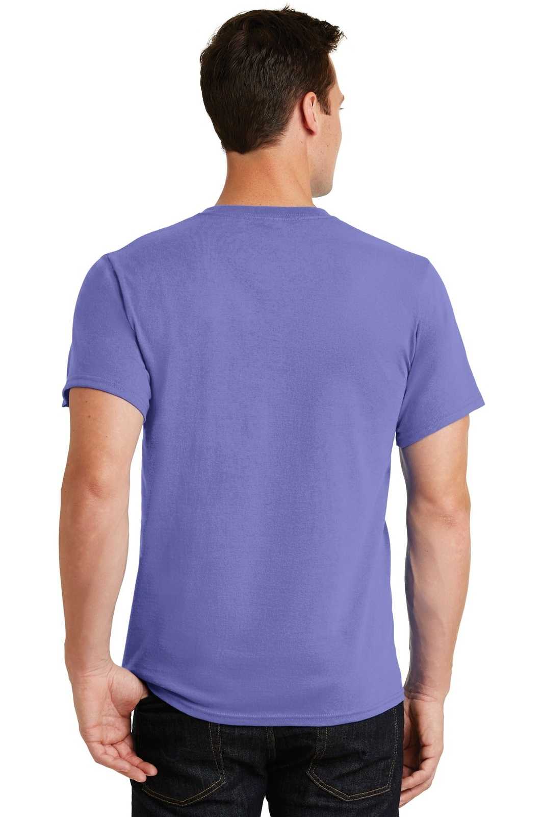 Port &amp; Company PC61 Essential Tee - Violet - HIT a Double - 2