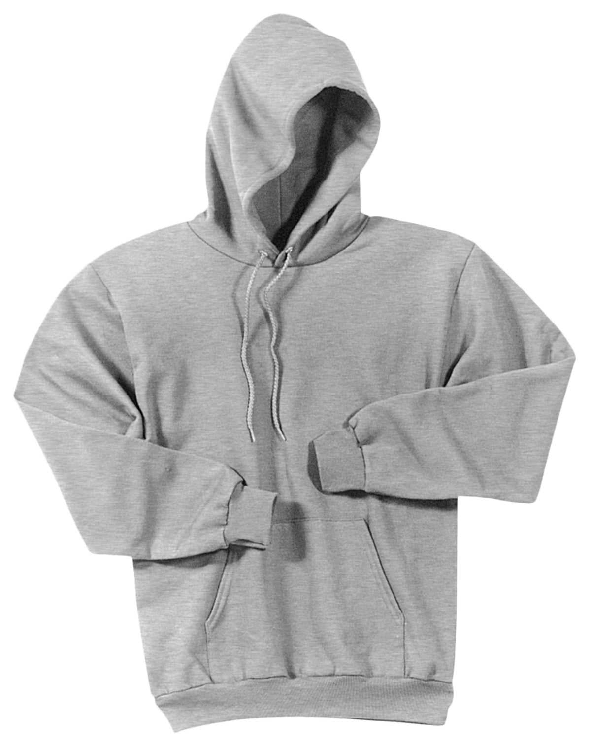 Port &amp; Company PC78H Core Fleece Pullover Hooded Sweatshirt - Ash - HIT a Double - 5