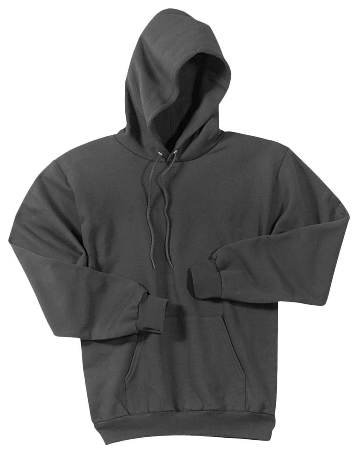 Port &amp; Company PC78H Core Fleece Pullover Hooded Sweatshirt - Charcoal - HIT a Double - 5