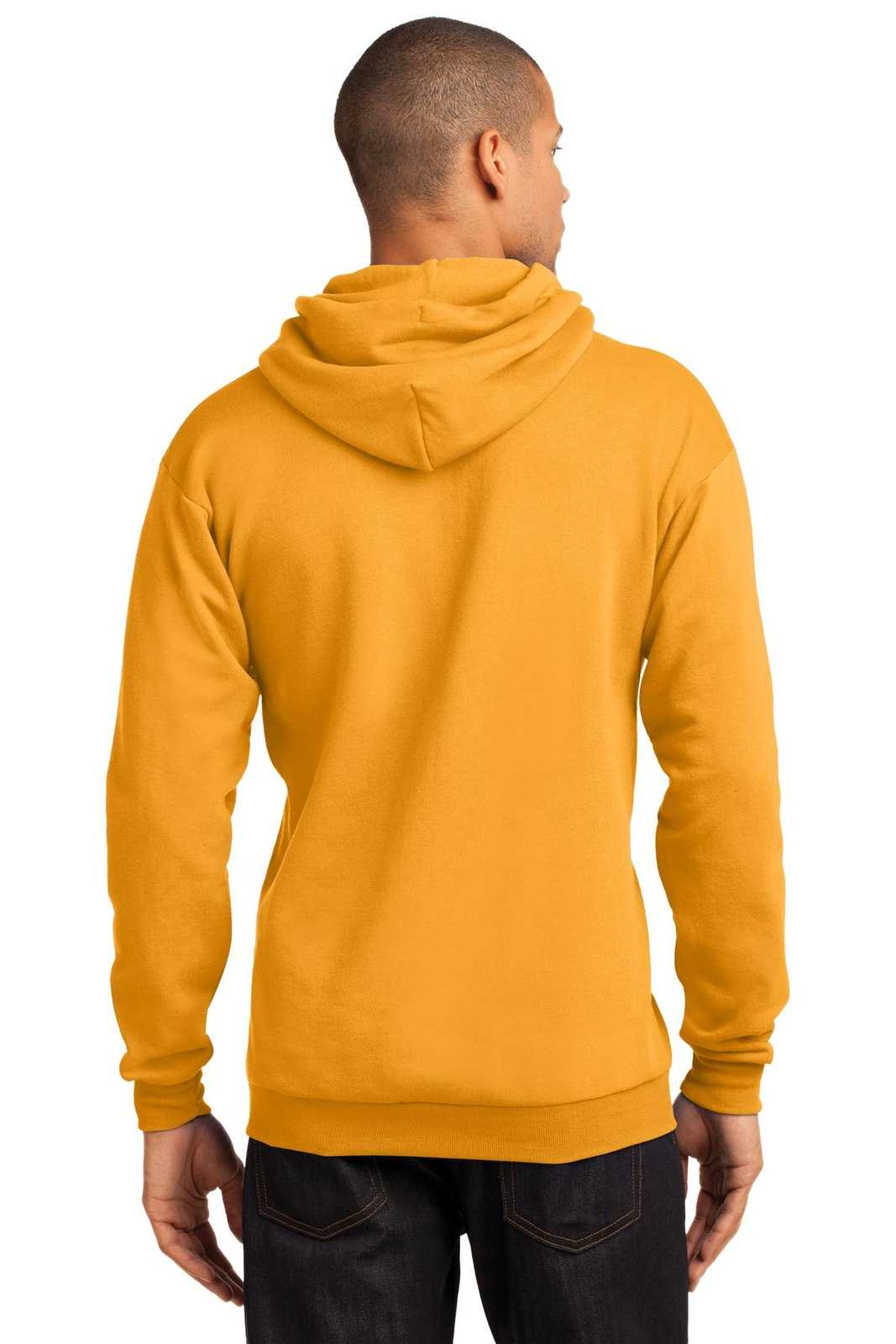 Port & Company PC78H Core Fleece Pullover Hooded Sweatshirt - Gold - HIT a Double - 1