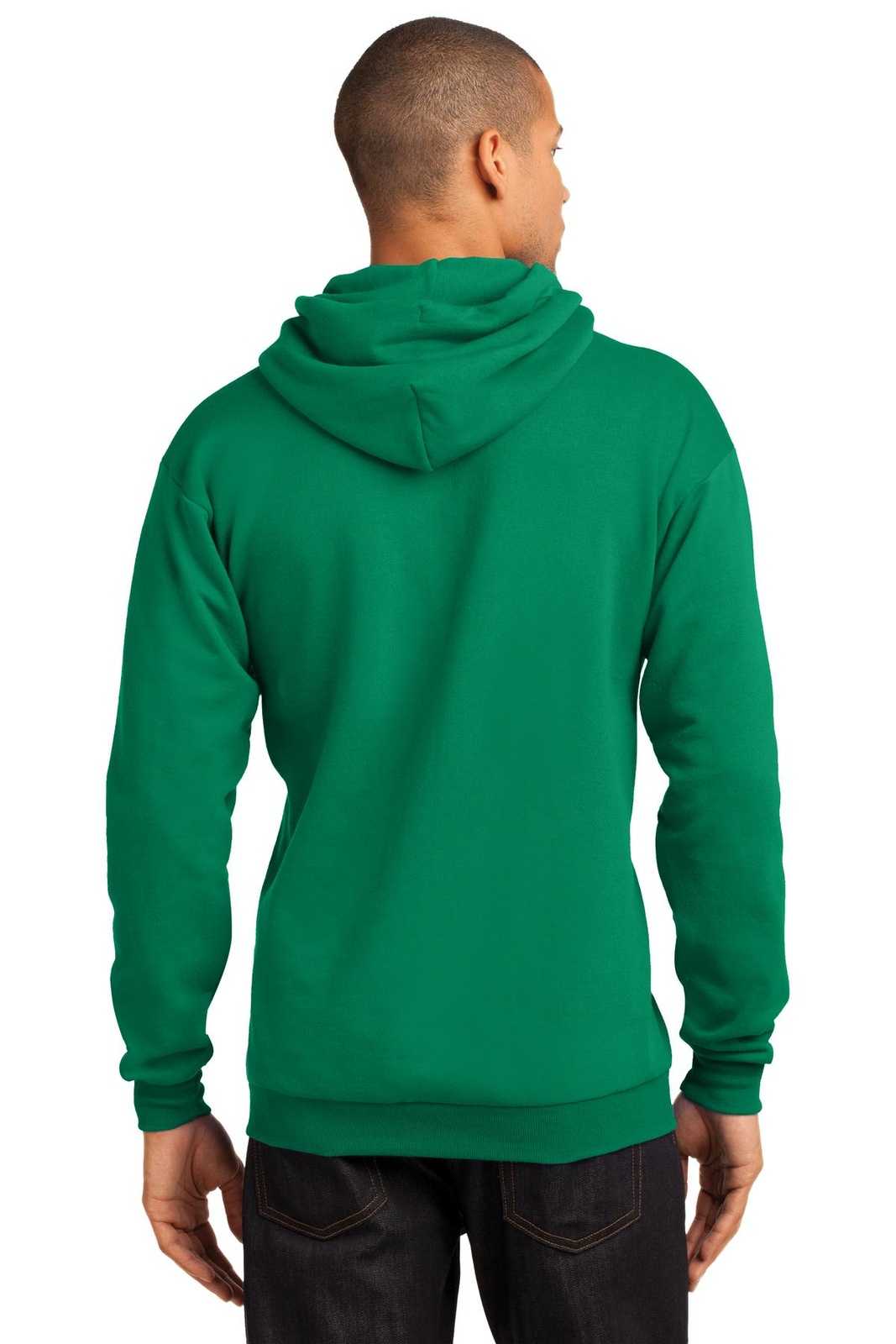 Port &amp; Company PC78H Core Fleece Pullover Hooded Sweatshirt - Kelly - HIT a Double - 2