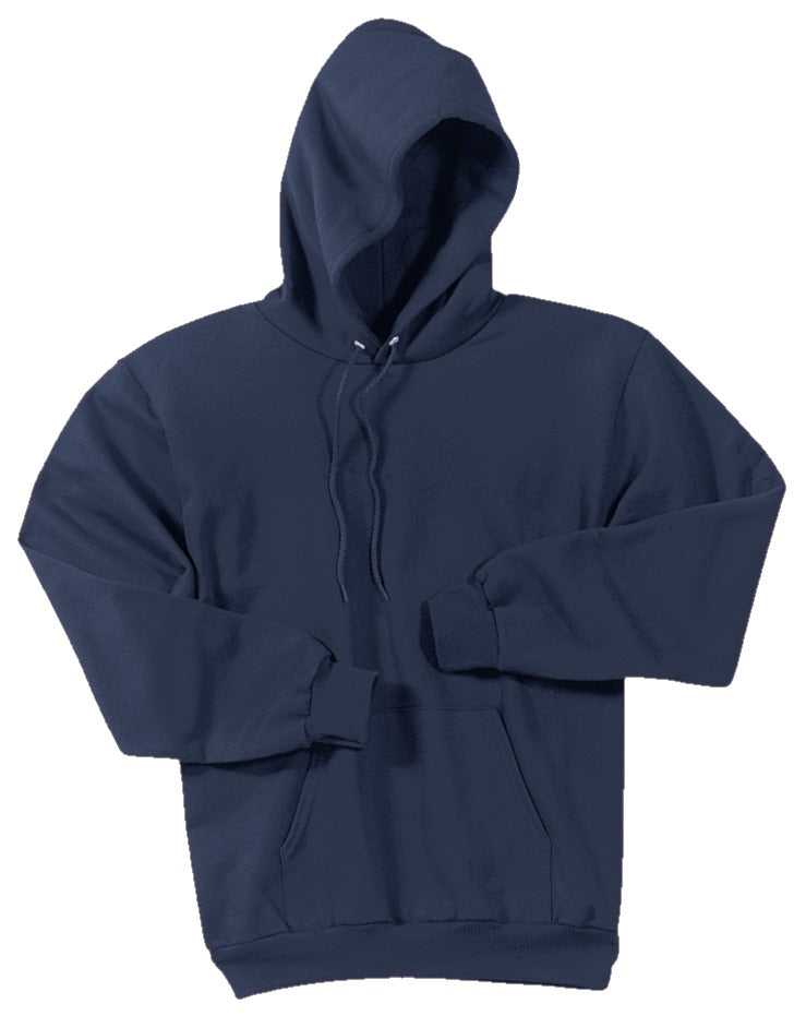 Port &amp; Company PC78H Core Fleece Pullover Hooded Sweatshirt - Navy - HIT a Double - 5