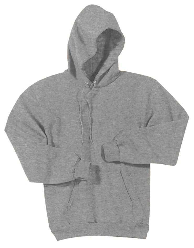 Port &amp; Company PC90HT Tall Essential Fleece Pullover Hooded Sweatshirt - Athletic Heather - HIT a Double - 2