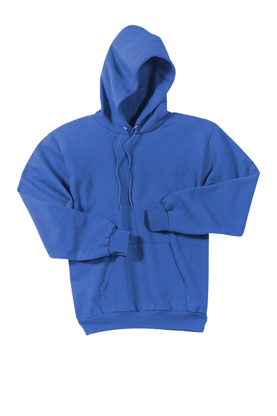 Port &amp; Company PC90HT Tall Essential Fleece Pullover Hooded Sweatshirt - Royal - HIT a Double - 2