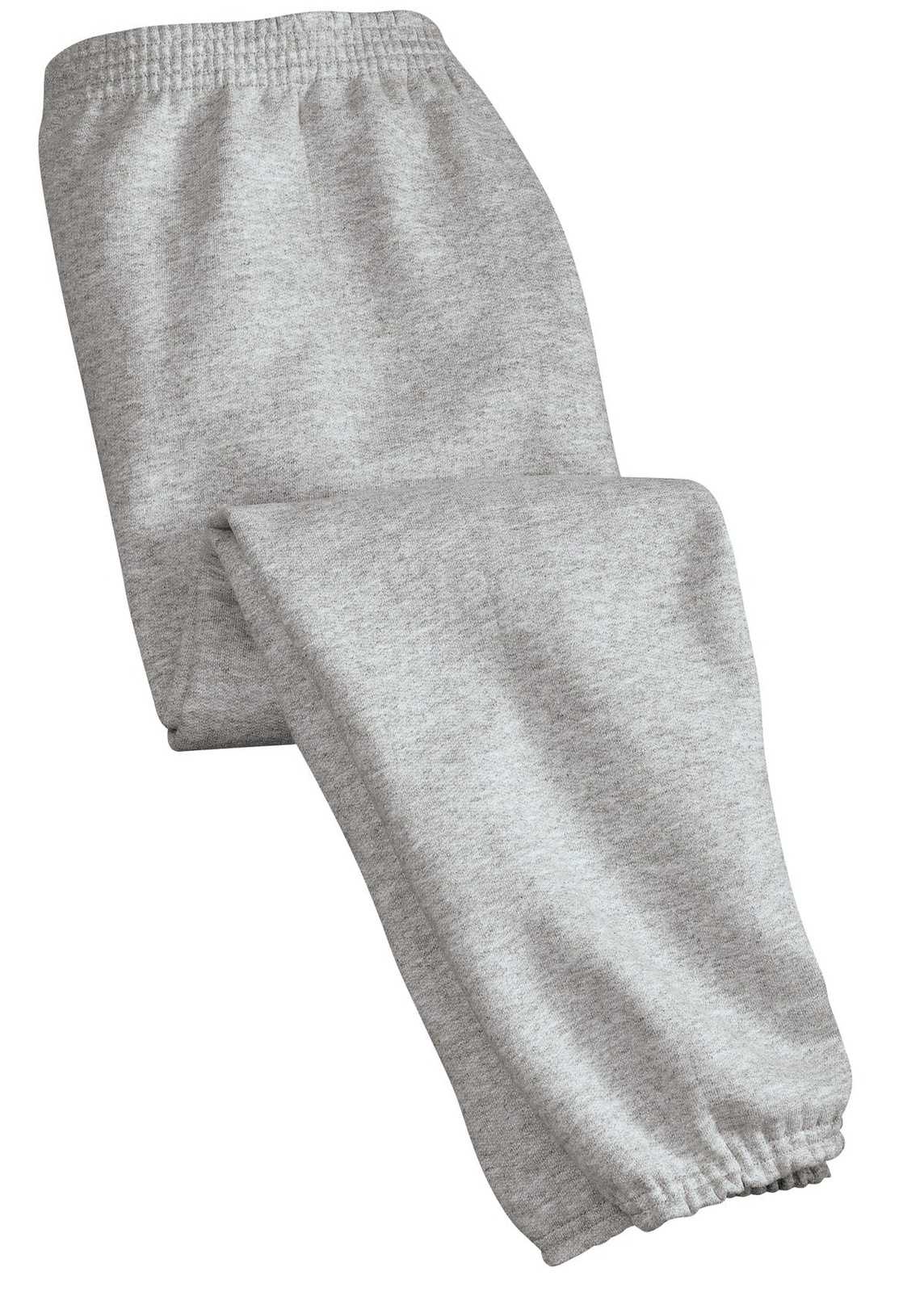 Port &amp; Company PC90P Essential Fleece Sweatpant with Pockets - Athletic Heather - HIT a Double - 5