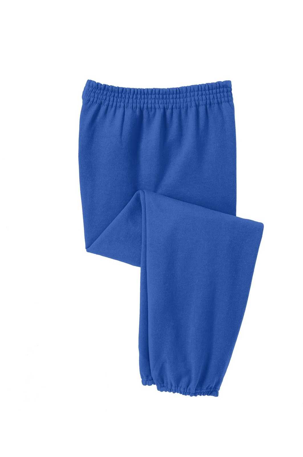 Port &amp; Company PC90YP Youth Core Fleece Sweatpant - Royal - HIT a Double - 3