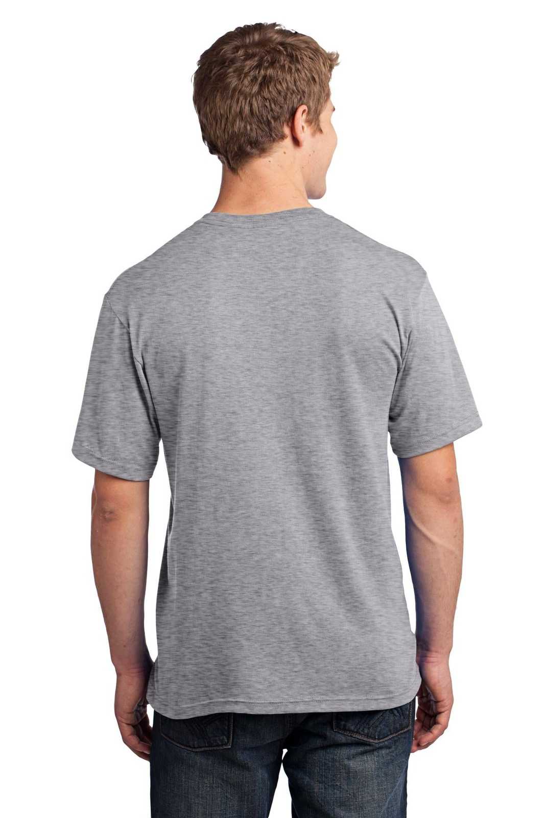 Port &amp; Company USA100P All-American Pocket Tee - Athletic Heather - HIT a Double - 2