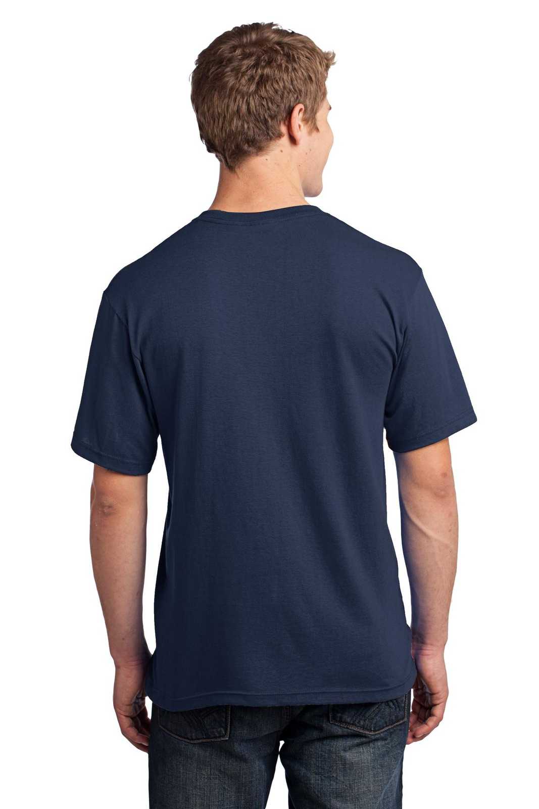 Port &amp; Company USA100P All-American Pocket Tee - Navy - HIT a Double - 2