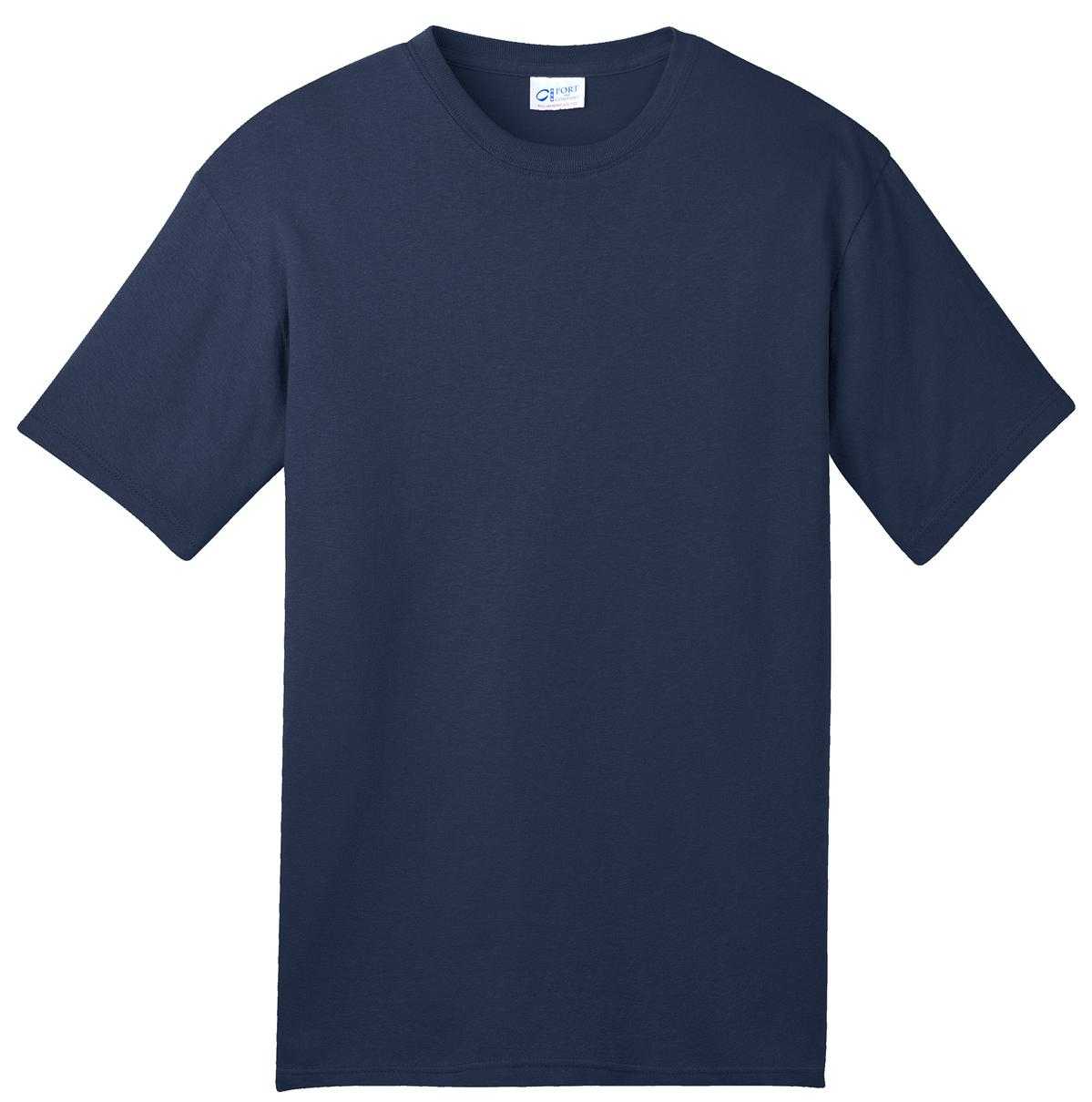 Port &amp; Company USA100 All-American Tee - Navy - HIT a Double - 5