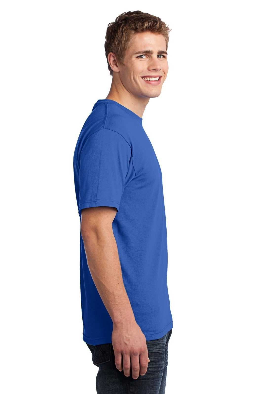 Port &amp; Company USA100 All-American Tee - Royal - HIT a Double - 3