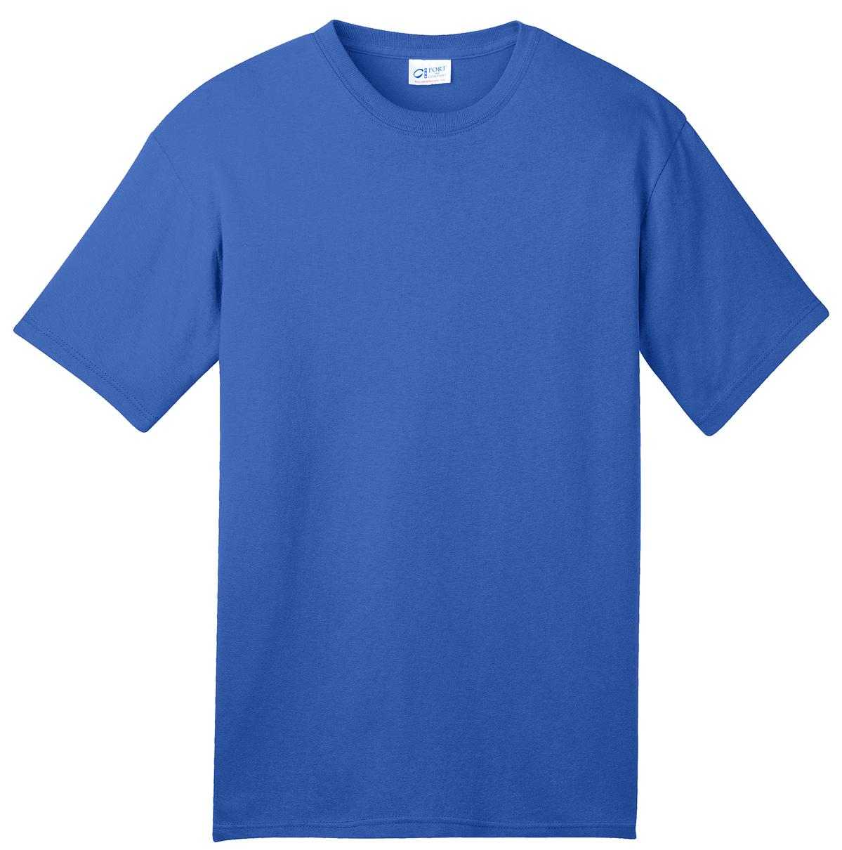 Port &amp; Company USA100 All-American Tee - Royal - HIT a Double - 5