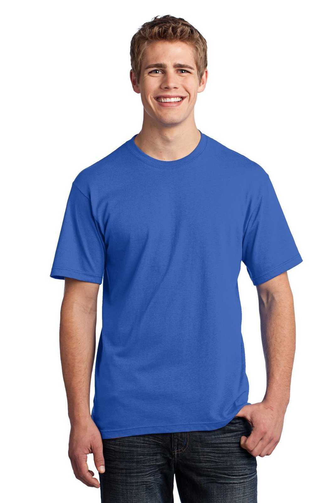 Port &amp; Company USA100 All-American Tee - Royal - HIT a Double - 1