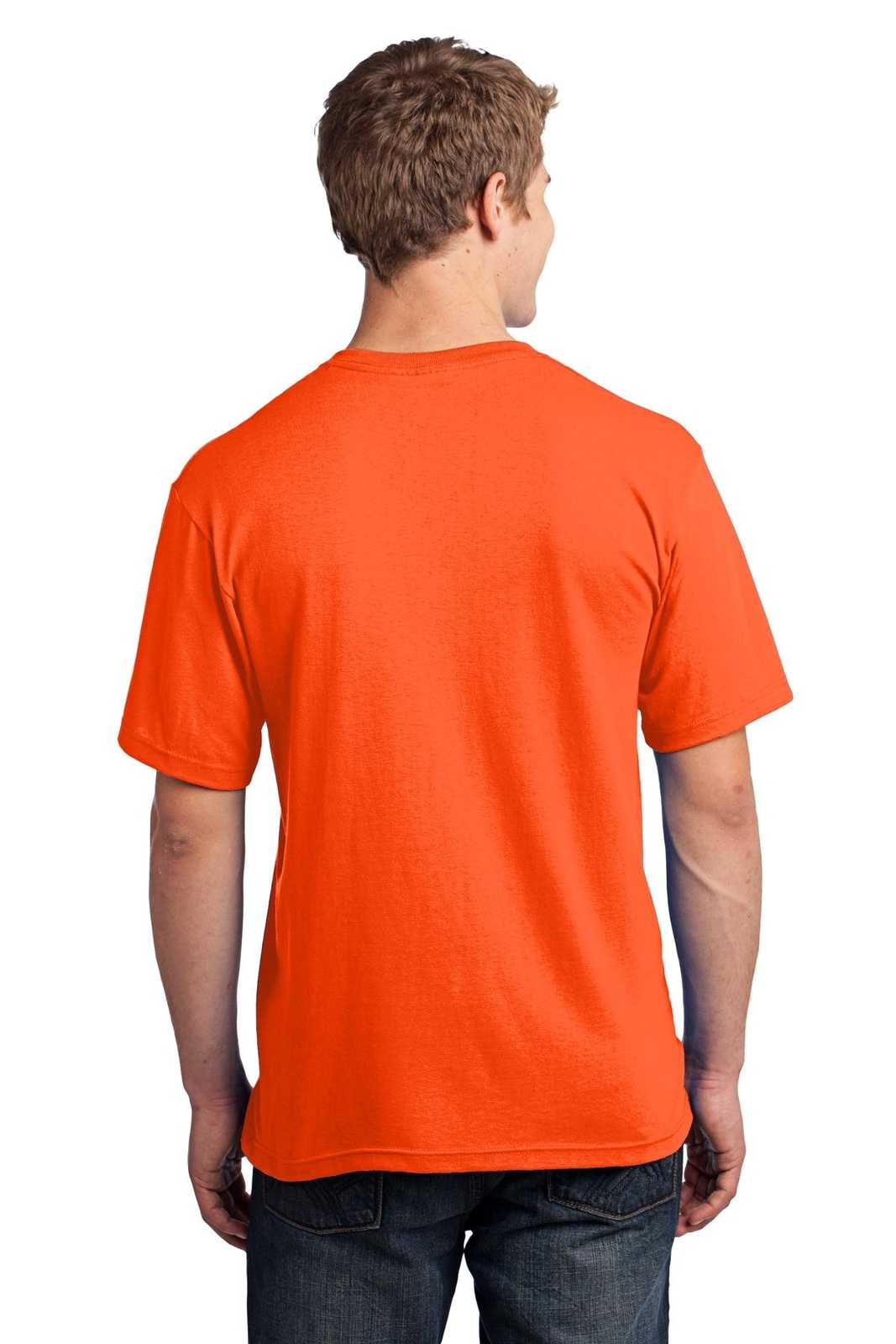 Port &amp; Company USA100 All-American Tee - Safety Orange - HIT a Double - 2