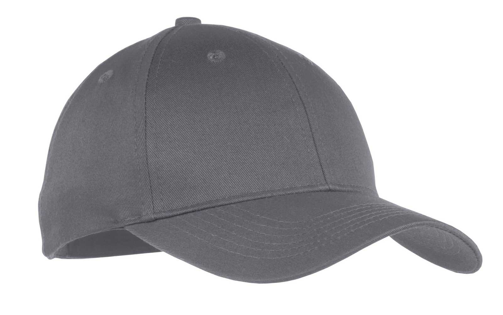 Port & Company YCP80 Youth Six-Panel Twill Cap - Charcoal - HIT a Double - 1