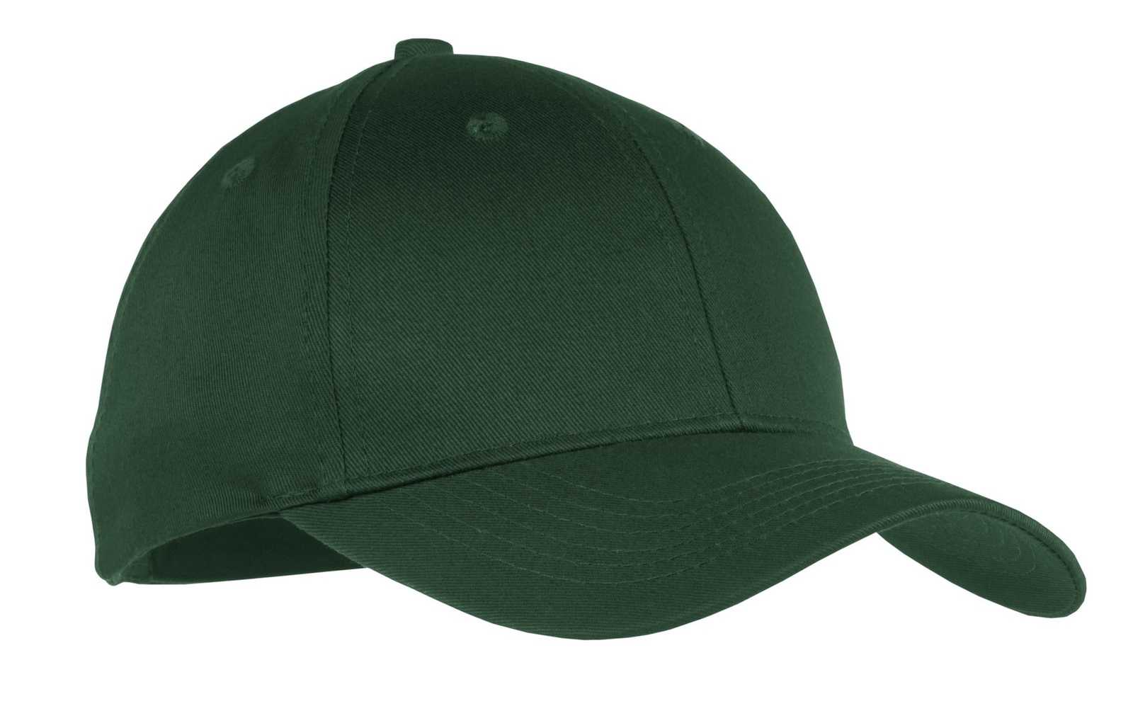 Port & Company YCP80 Youth Six-Panel Twill Cap - Hunter - HIT a Double - 1