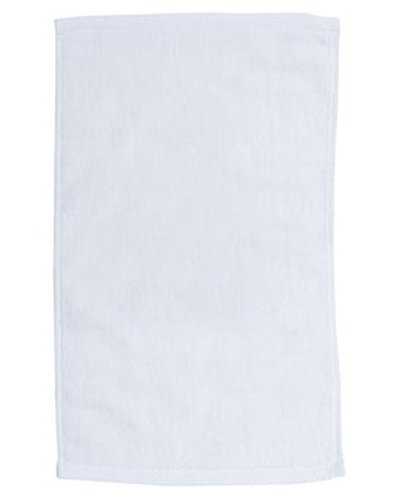Pro Towels 1118DE Velour Fingertip Sport Towel - White - HIT a Double