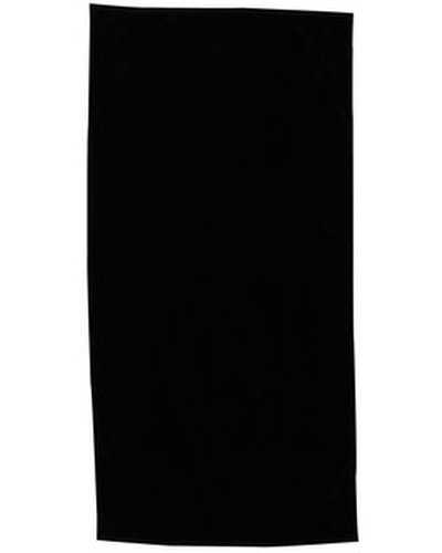 Pro Towels BT10 Jewel Collection Beach Towel - Black - HIT a Double