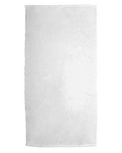 Pro Towels BT20 Platinum Collection 35X70 White Beach Towel - White - HIT a Double